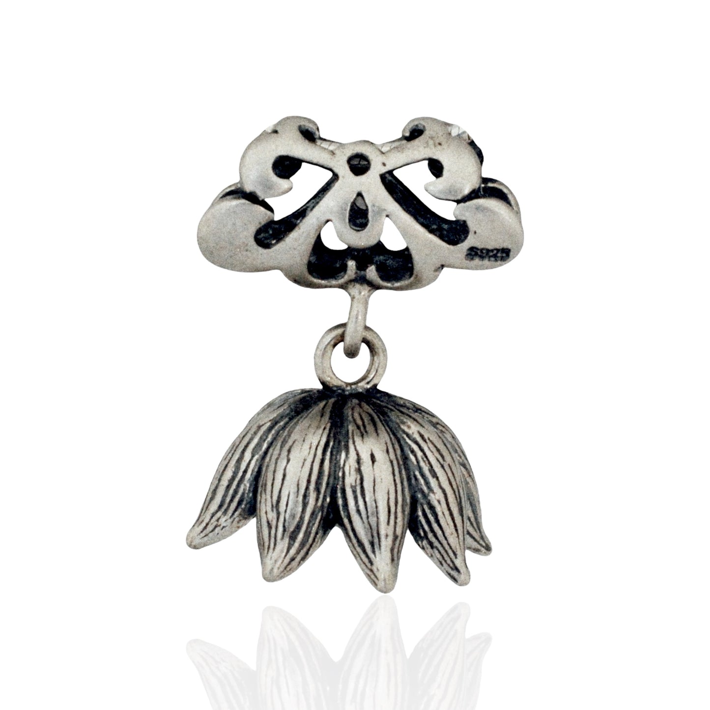 Azita 925 Sterling Silver Fusion Flower Pendant for Women and Girls | Without Chain| With Certificate of Authenticity and 925 Stamp