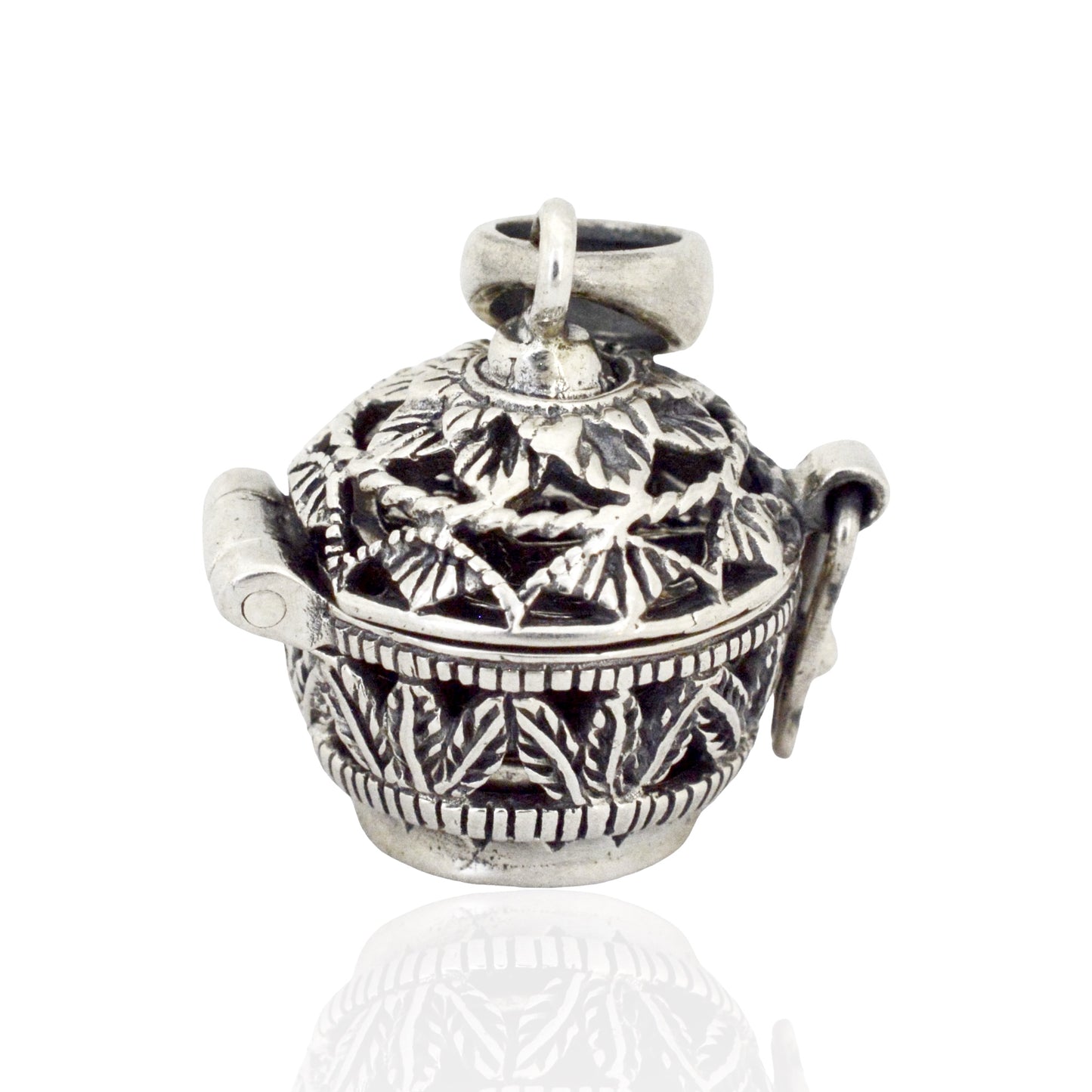Azita 925 Sterling Silver Fusion Chinese Amulet Pendant for Men and Women | Without Chain| With Certificate of Authenticity and 925 Stamp