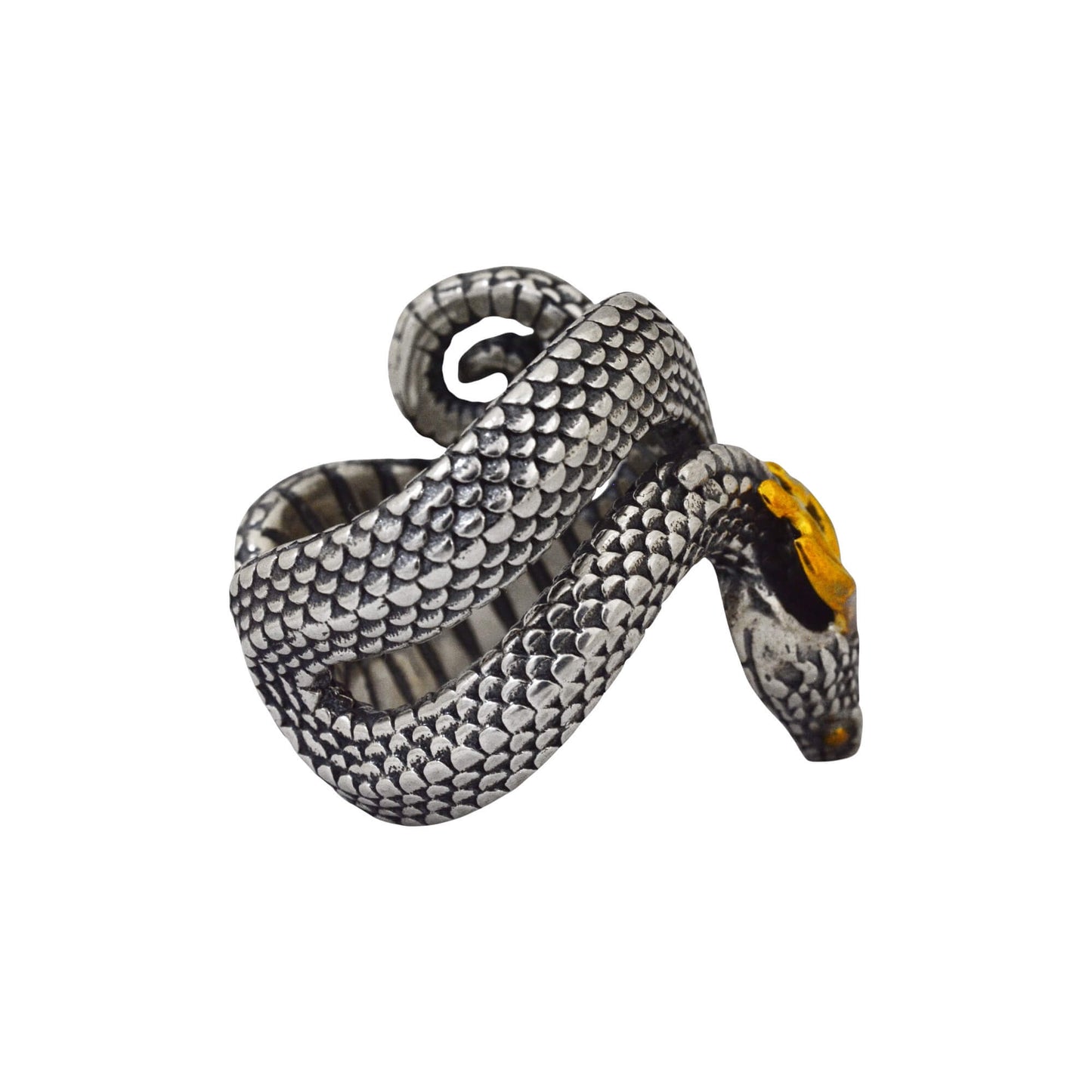 Azita 925 Sterling Silver Dragon Ring for Men and Boys with Certificate of Authenticity and 925 Stamp