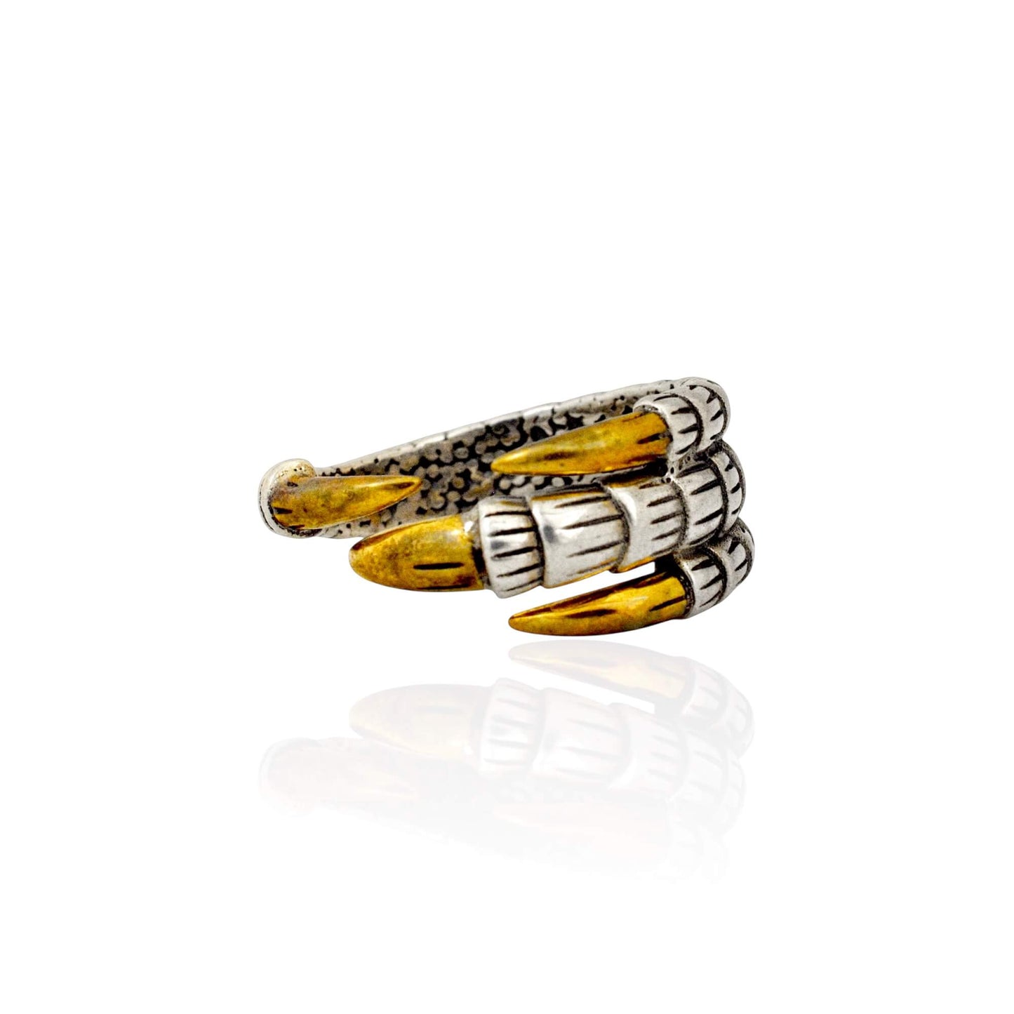 Azita 925 Sterling Silver Dragon claw Ring for Men and Boys with Certificate of Authenticity and 925 Stamp