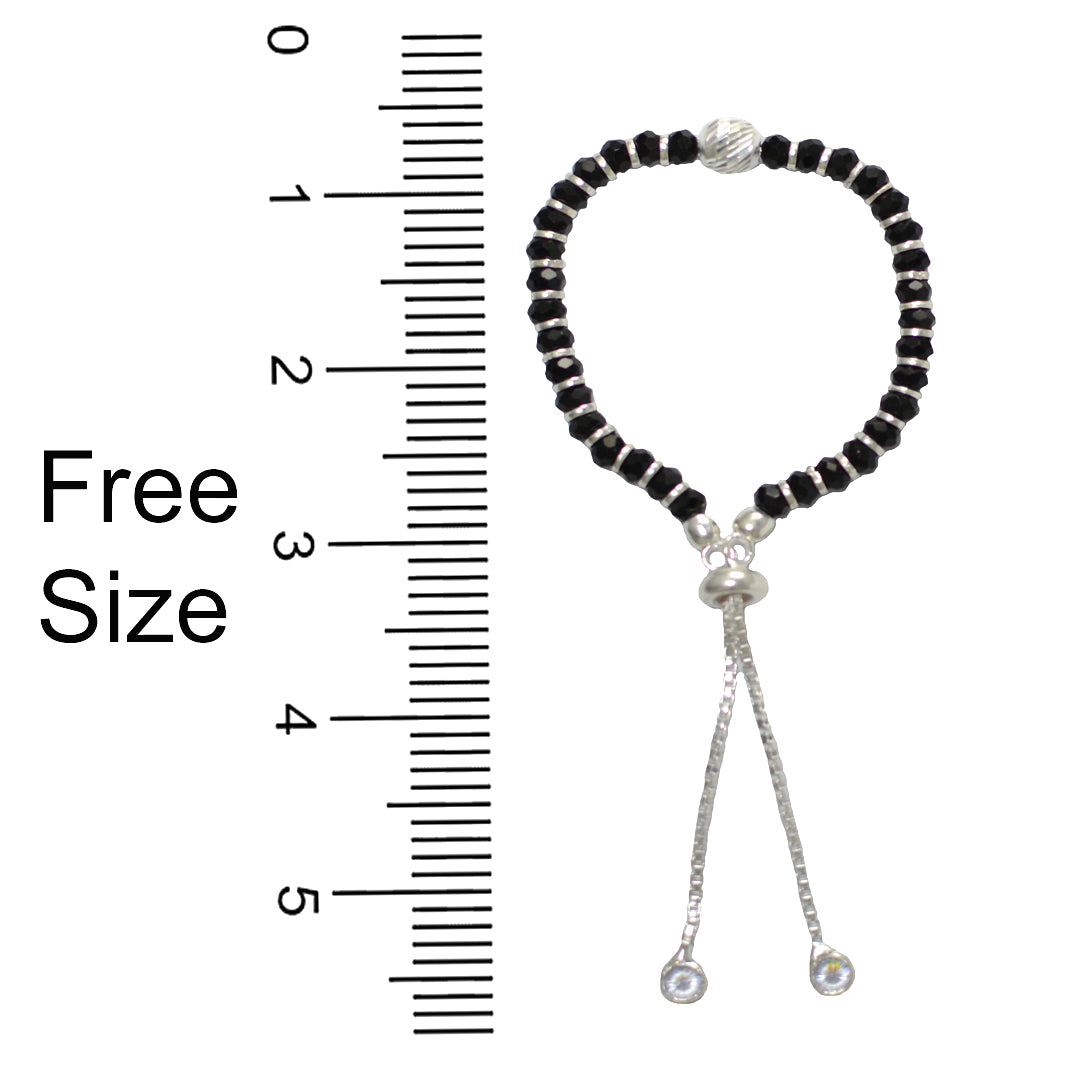Azita 925 Sterling Silver Unisex Kid Simple ball Nazariya with Certificate Of Authenticity and 925 Hallmark.