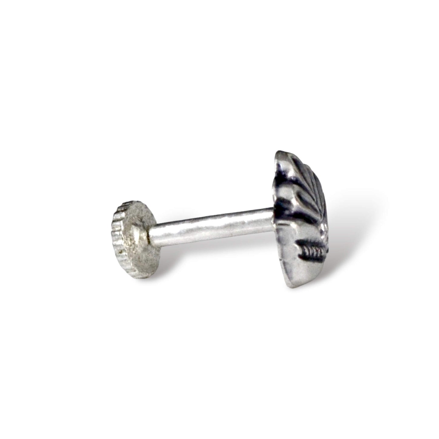Azita 925 Sterling Silver Women Nose Pin with Certificate of Authenticity and Hallmark. (Bohemian 26)