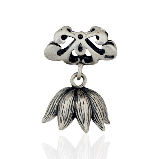 Azita 925 Sterling Silver Fusion Flower Pendant for Women and Girls | Without Chain| With Certificate of Authenticity and 925 Stamp