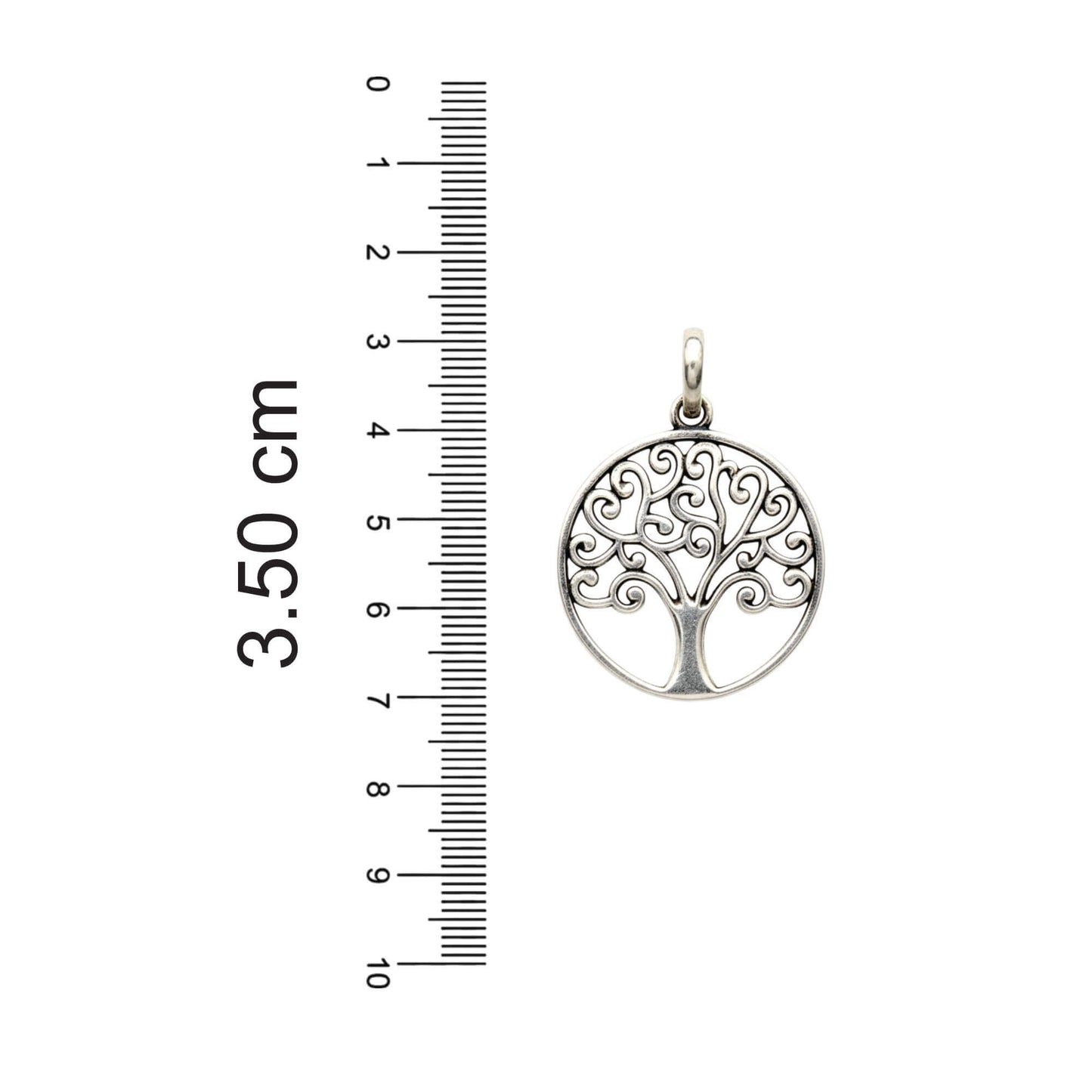 Azita 925 Sterling Silver Tree of life Pendant for Men and Women without chain with Certificate of Authenticity and 925 Stamp
