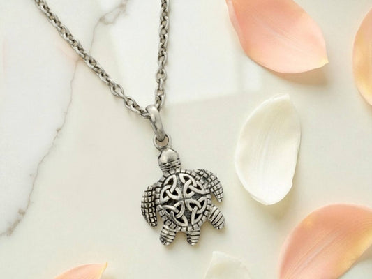 Azita 925 Sterling Silver Tortoise/kachua Pendant for Men and Women without chain with Certificate of Authenticity and 925 Stamp