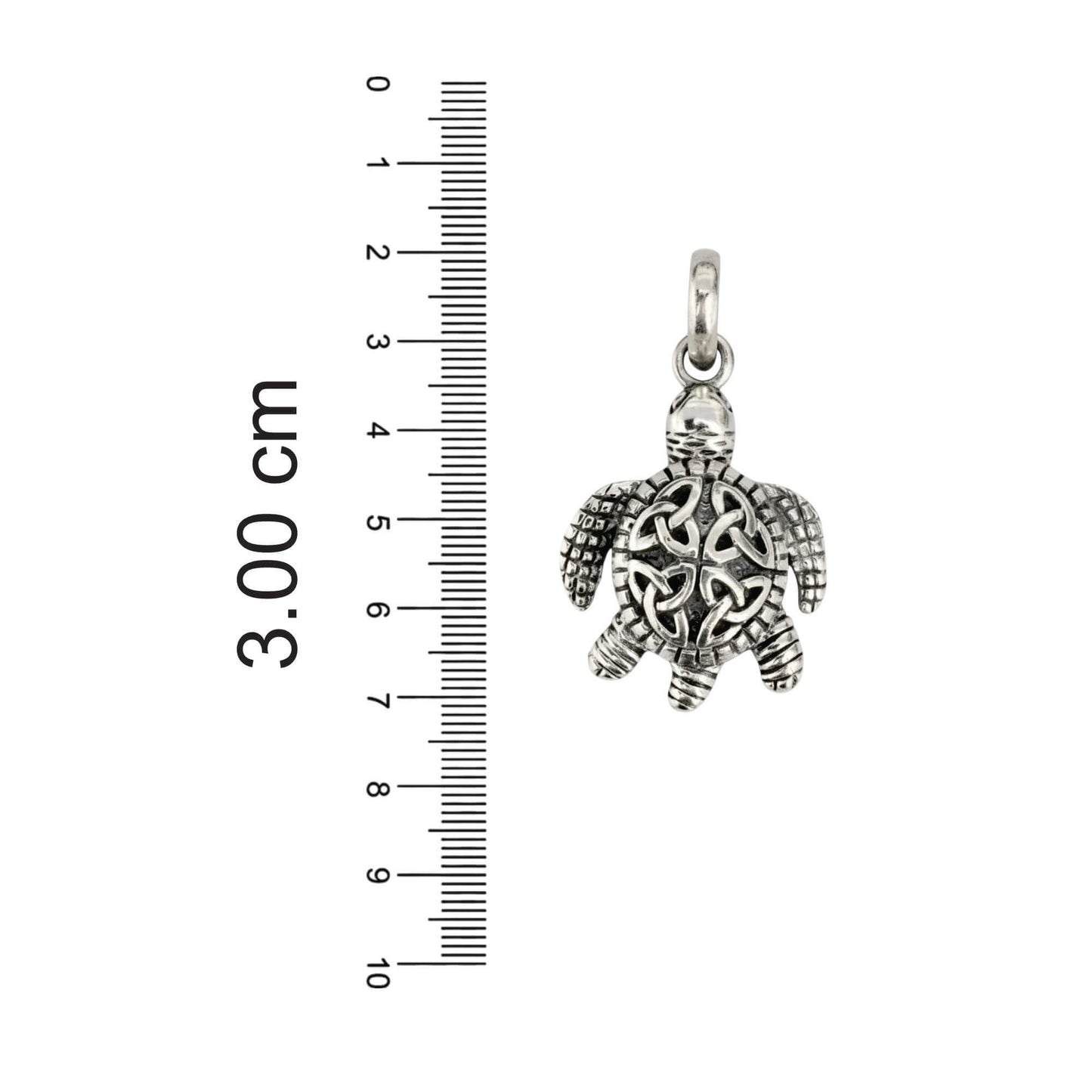 Azita 925 Sterling Silver Tortoise/kachua Pendant for Men and Women without chain with Certificate of Authenticity and 925 Stamp