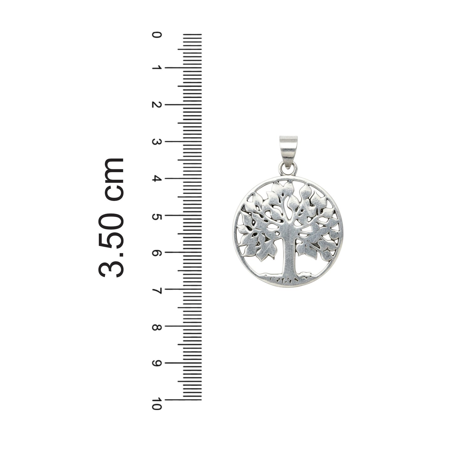 Azita 925 Sterling Silver Tree of Life Pendant for Men and Women| Without Chain | With Certificate of Authenticity and 925 Stamp.