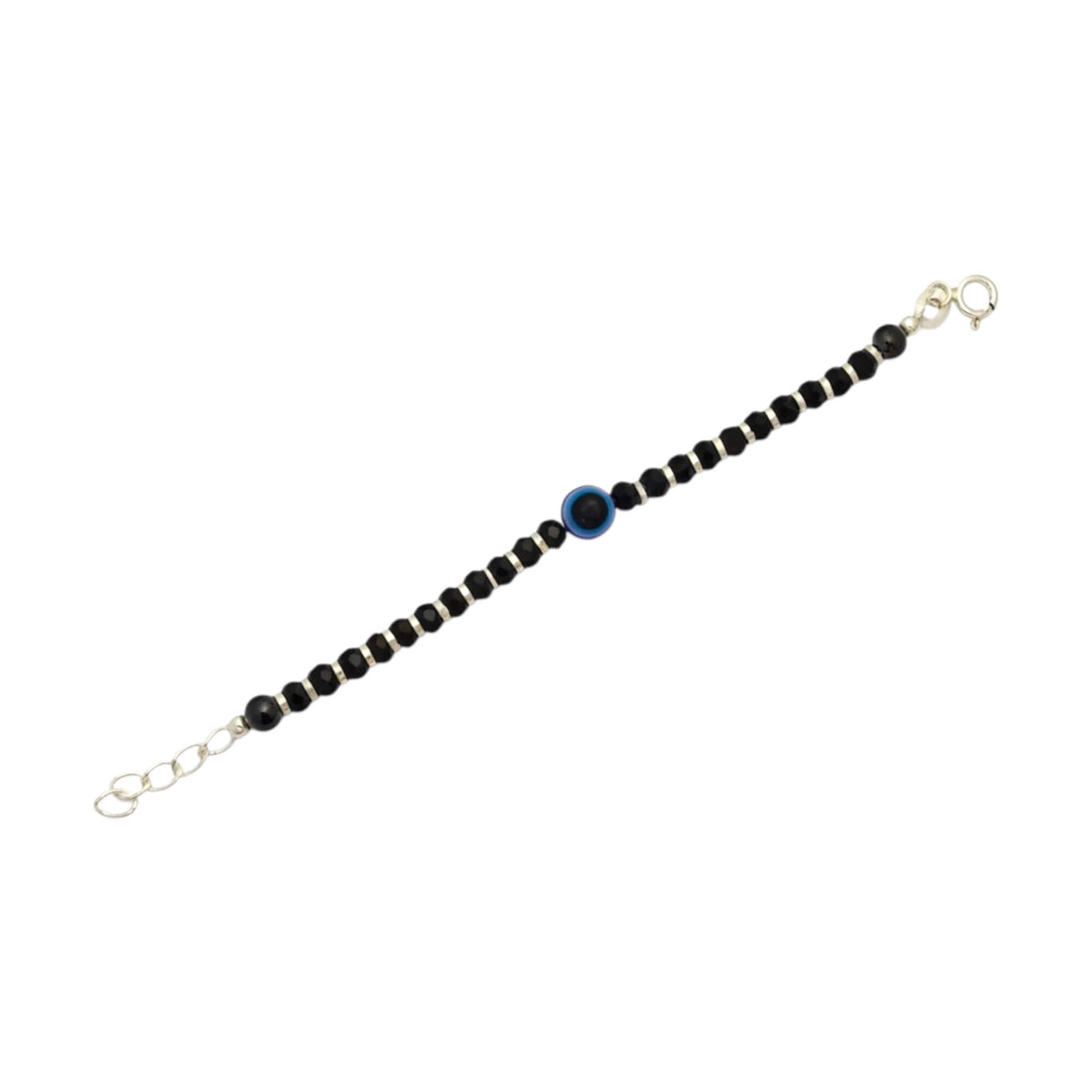 Azita 925 Sterling Silver Newborn (0-1 Yr) Kids Nazariya Bracelet for Baby Boy and Baby Girl with Certificate of Authenticity