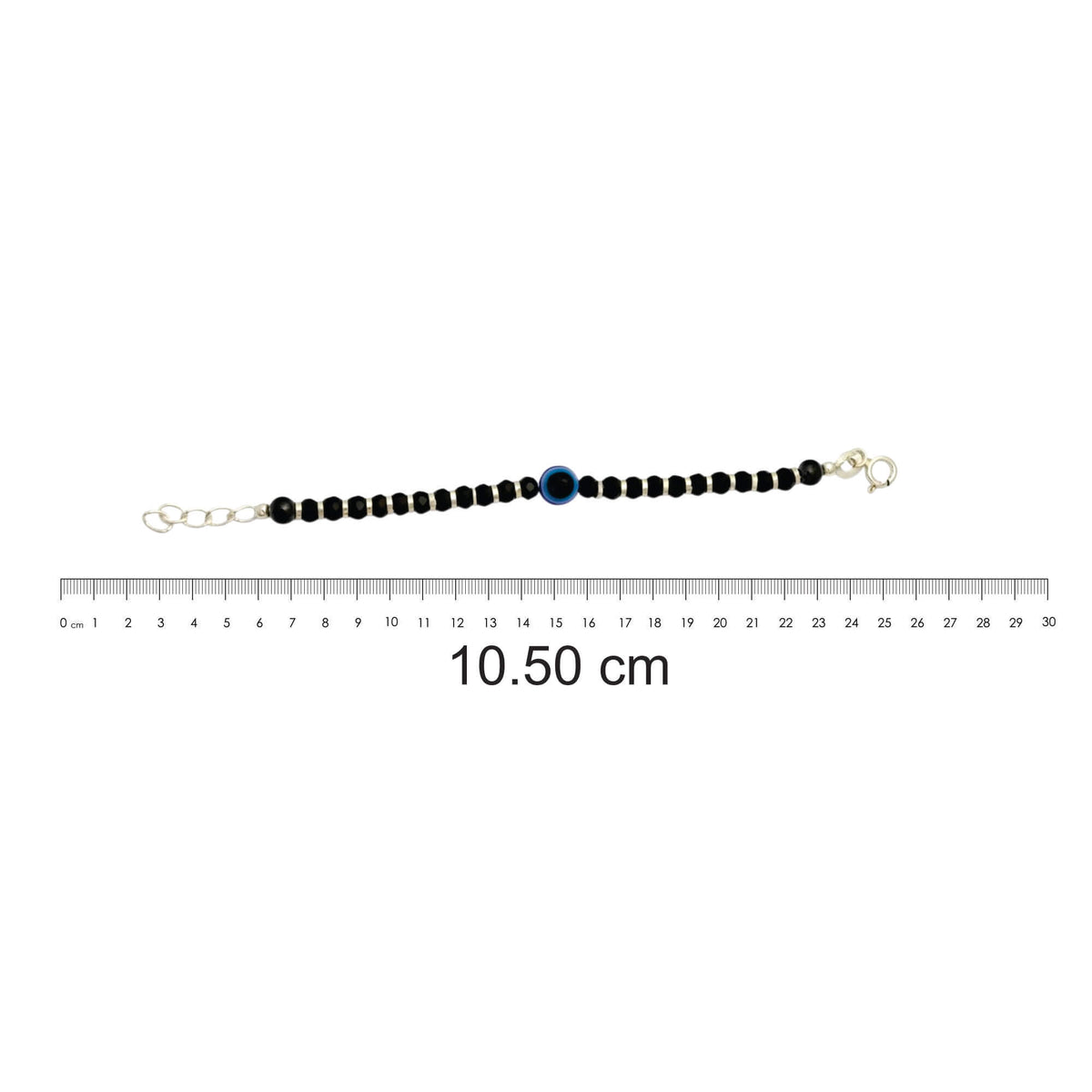 Azita 925 Sterling Silver Newborn (0-1 Yr) Kids Nazariya Bracelet for Baby Boy and Baby Girl with Certificate of Authenticity