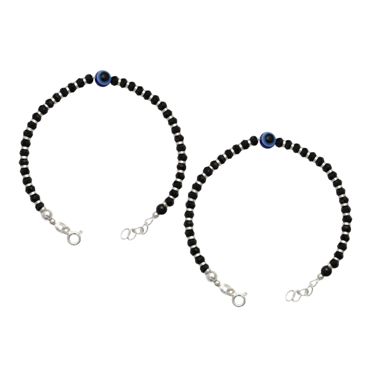 Azita 925 Sterling Silver Kids Nazariya Bracelet for Baby Boy and Baby Girl | 1+ Yr old | with Certificate of Authenticity