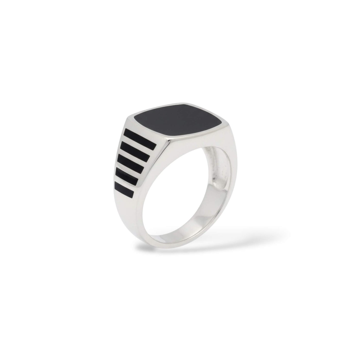 Azita 925 Sterling Silver Turkish Ring for Men and Boys with Certificate of Authenticity and BIS Hallmark