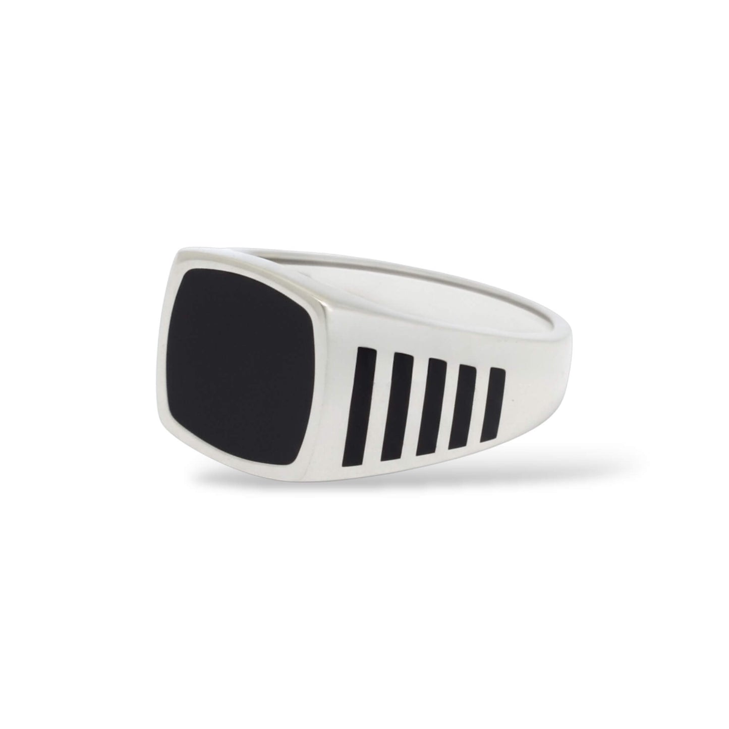 Azita 925 Sterling Silver Turkish Ring for Men and Boys with Certificate of Authenticity and BIS Hallmark