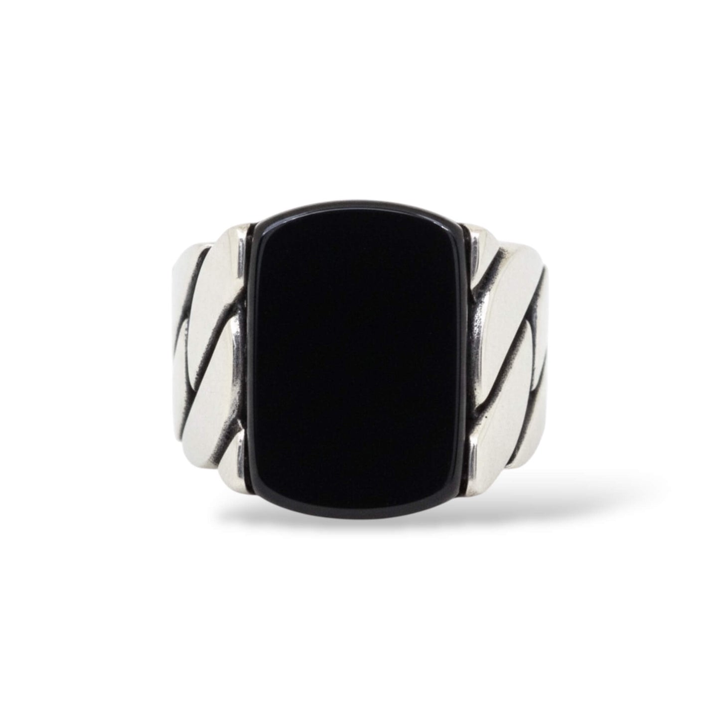 Azita 925 Sterling Silver Turkish Ring for Men and Boys with Certificate of Authenticity and BIS Hallmark