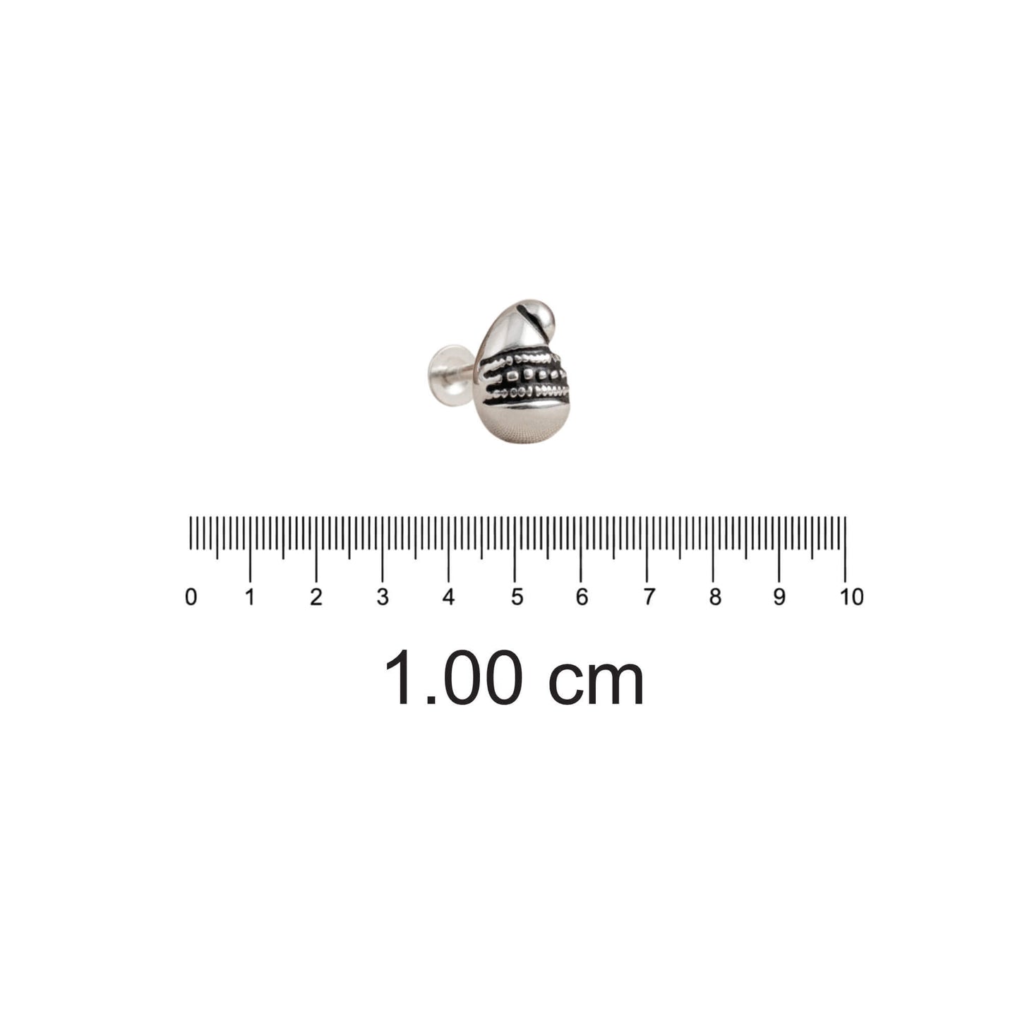 Azita 925 Sterling Silver Nose Pin for Women and Girls with Certificate of Authenticity and 925 Stamp. (Bohemian 42)
