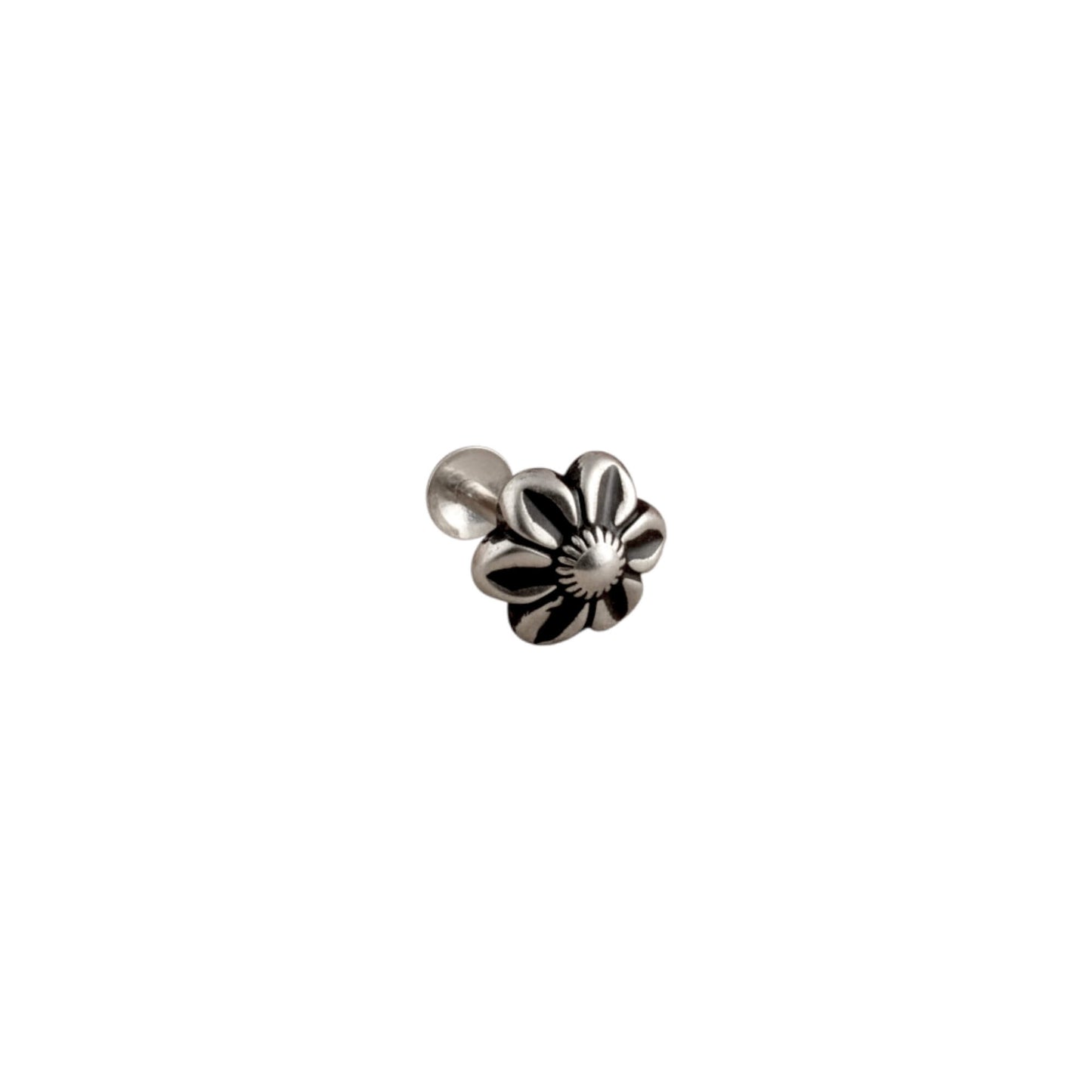 Azita 925 Sterling Silver Nose Pin for Women and Girls with Certificate of Authenticity and 925 Stamp. (Bohemian 56)