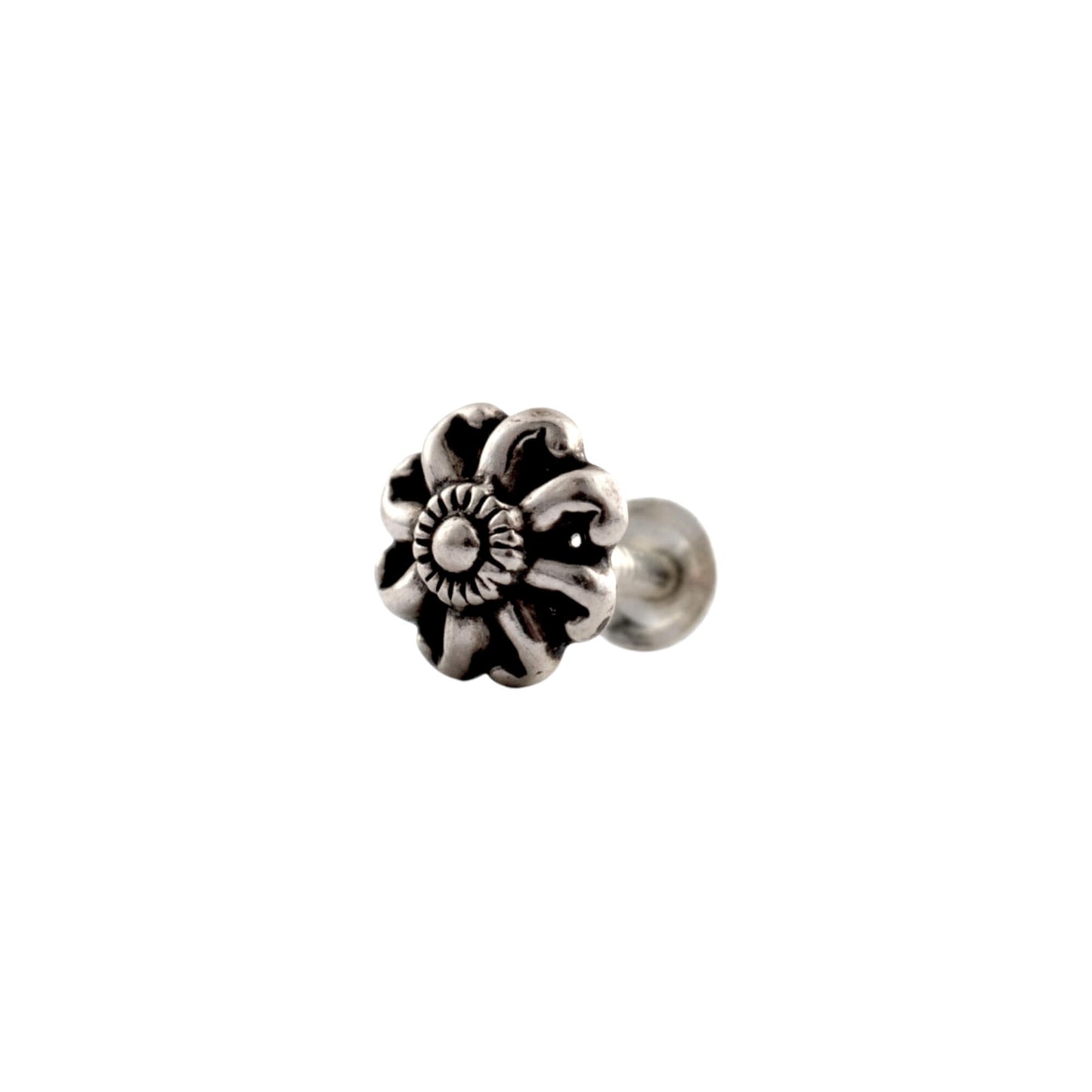 Azita 925 Sterling Silver Nose Pin for Women and Girls with Certificate of Authenticity and 925 Stamp. (Bohemian 58)