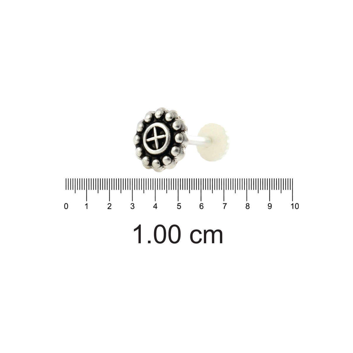 Azita 925 Sterling Silver Nose Pin for Women and Girls with Certificate of Authenticity and 925 Stamp |Style 69|