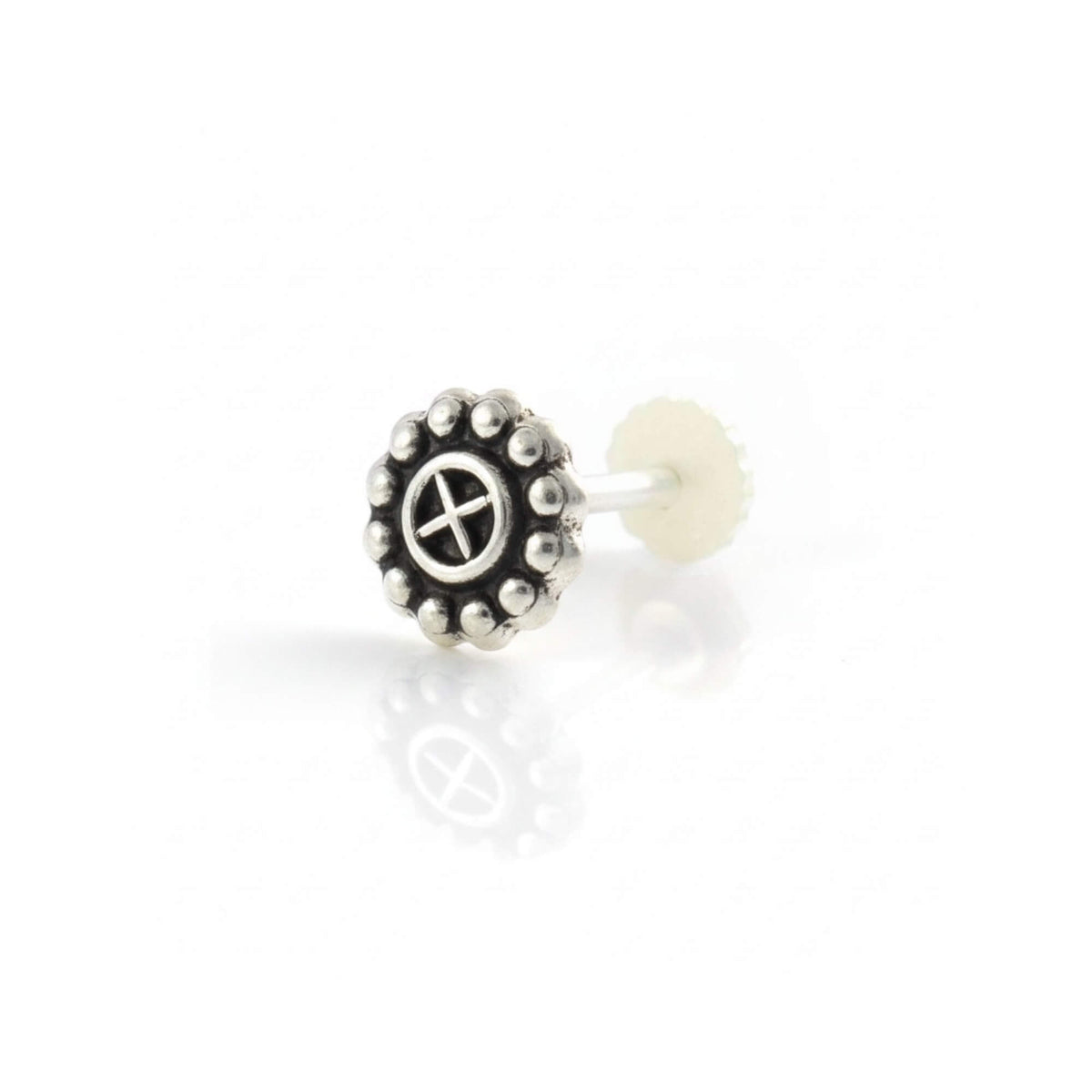 Azita 925 Sterling Silver Nose Pin for Women and Girls with Certificate of Authenticity and 925 Stamp |Style 69|