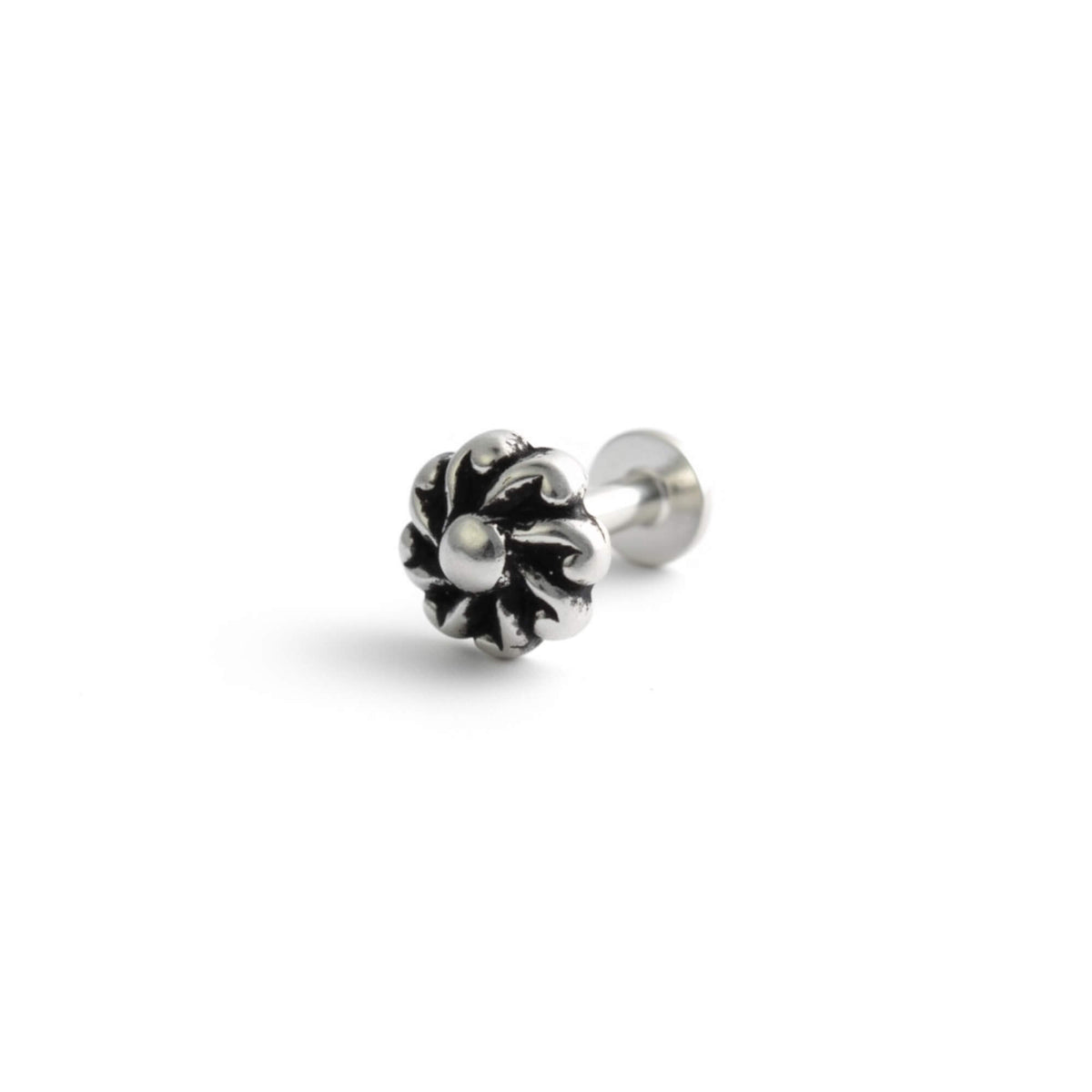 Azita 925 Sterling Silver Nose Pin for Women and Girls with Certificate of Authenticity and 925 Stamp |Style 71|