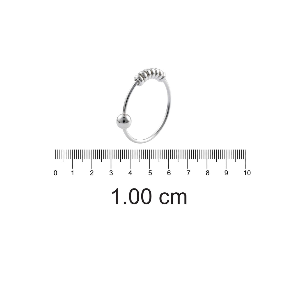 Azita 925 Sterling Silver Nose Ring for Women and Girls with Certificate of Authenticity and 925 Stamp |Style 80|