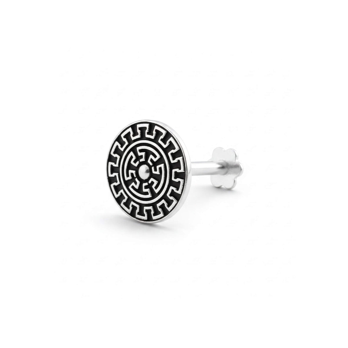 Azita 925 Sterling Silver Nose Pin for Women and Girls with Certificate of Authenticity and 925 Stamp |Style 81|