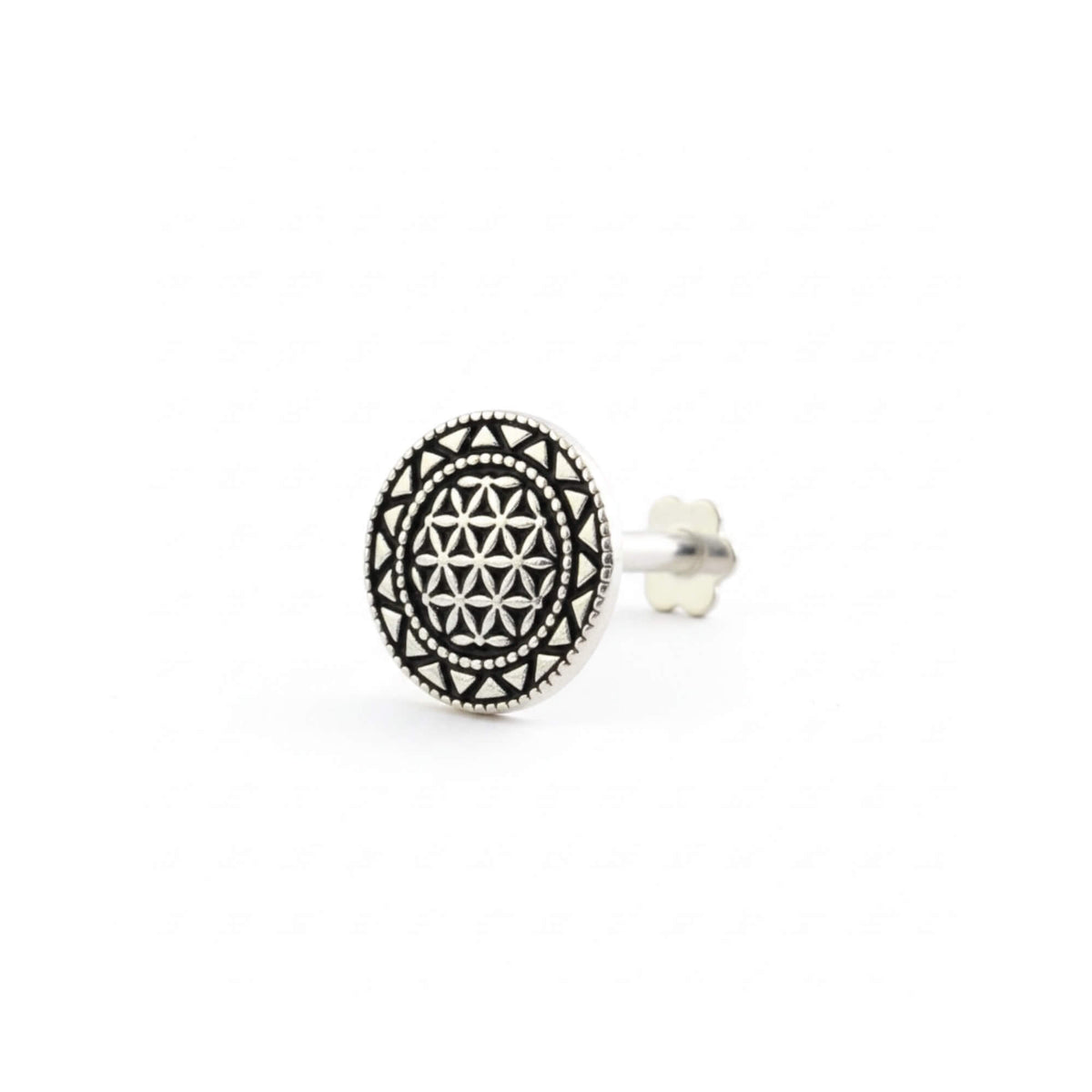 Azita 925 Sterling Silver Nose Pin for Women and Girls with Certificate of Authenticity and 925 Stamp |Style 82|