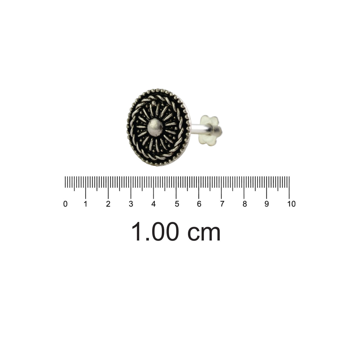 Azita 925 Sterling Silver Nose Pin for Women and Girls with Certificate of Authenticity and 925 Stamp |Style 85|