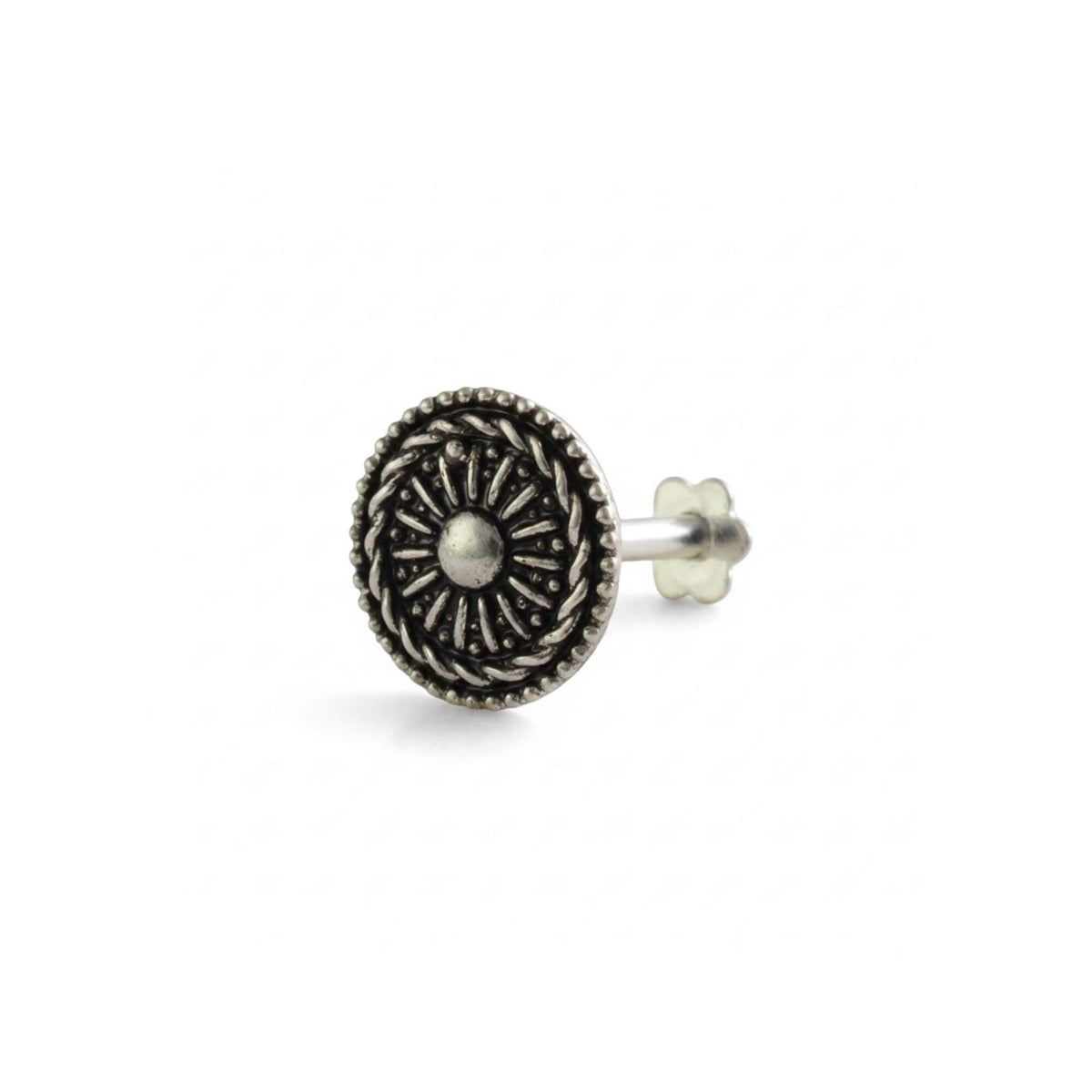 Azita 925 Sterling Silver Nose Pin for Women and Girls with Certificate of Authenticity and 925 Stamp |Style 85|