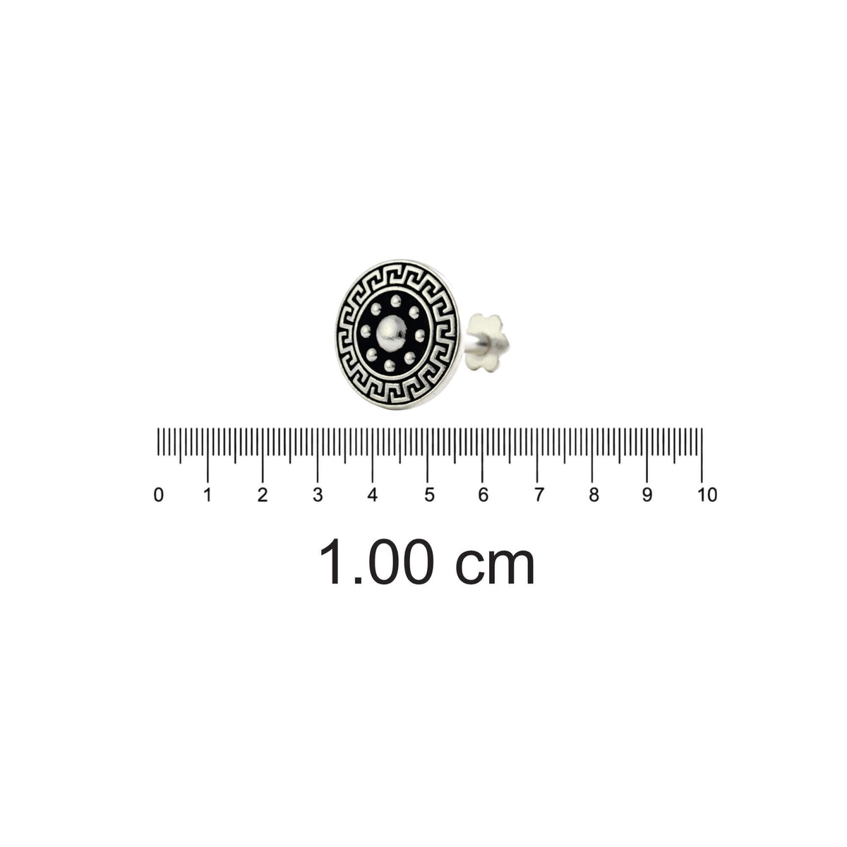 Azita 925 Sterling Silver Nose Pin for Women and Girls with Certificate of Authenticity and 925 Stamp |Style 91|