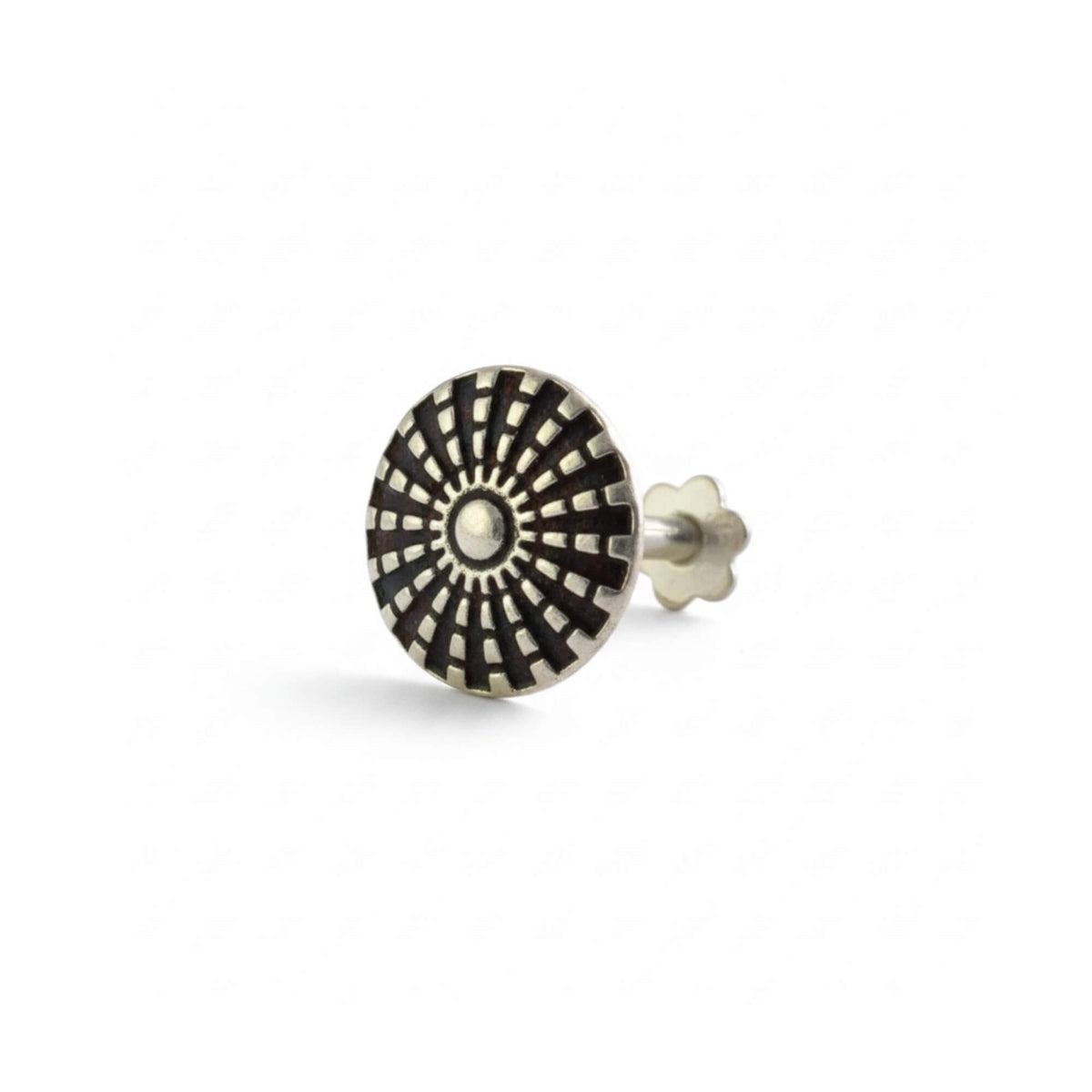Azita 925 Sterling Silver Nose Pin for Women and Girls with Certificate of Authenticity and 925 Stamp |Style 95|
