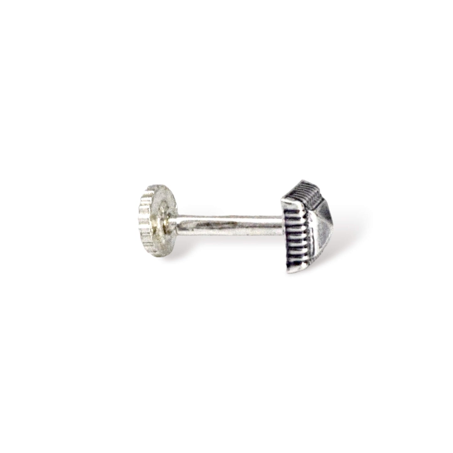 Azita 925 Sterling Silver Women Nose Pin with Certificate of Authenticity and Hallmark. (Bohemian 32)